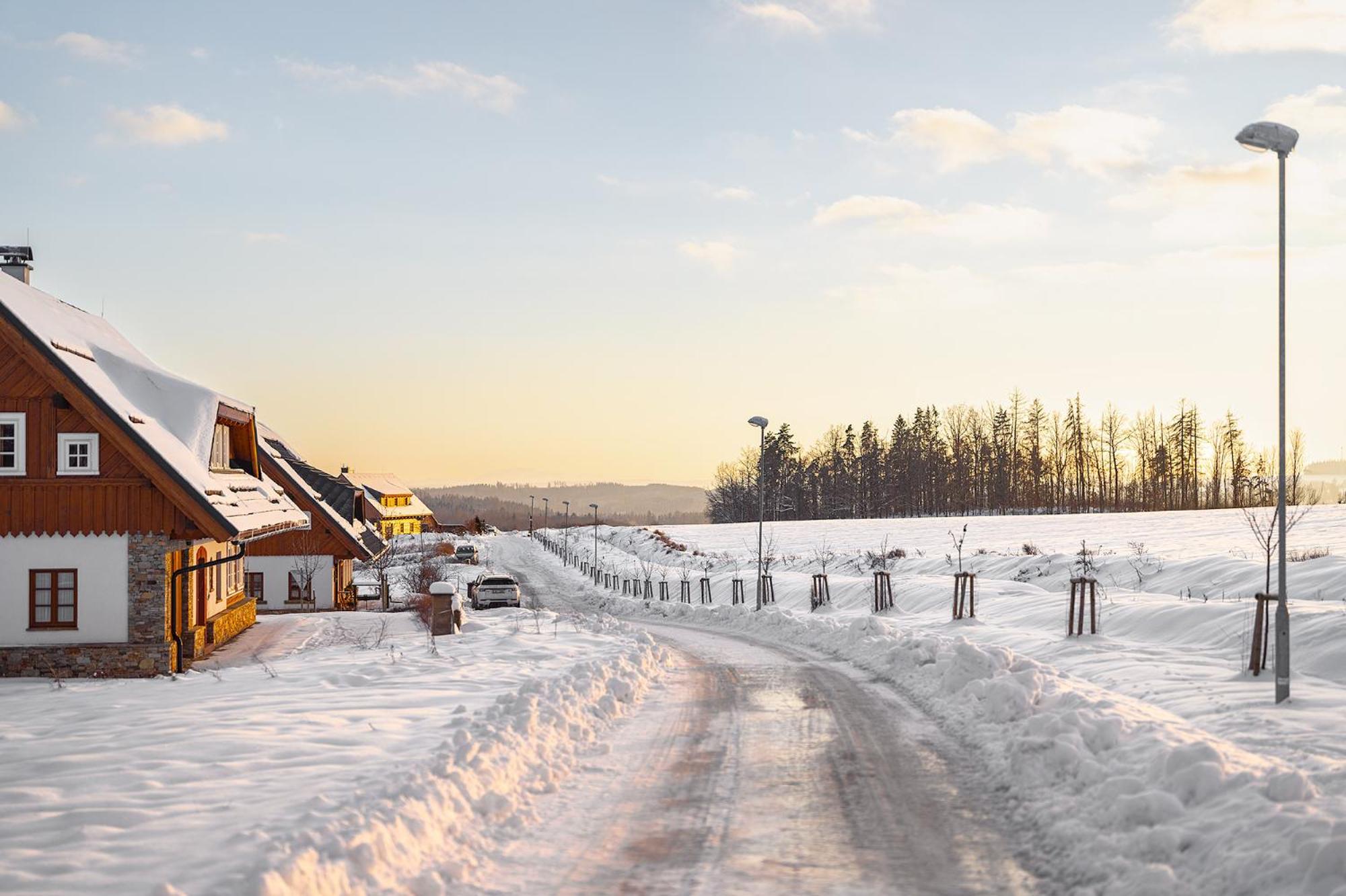 Roubenka "Tam Kde Lisky Davaji Dobrou Noc" Villa Černý Dŭl Buitenkant foto